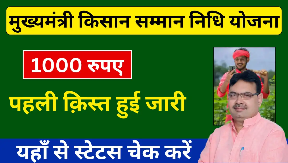 CM Kisan Samman Nidhi Yojana