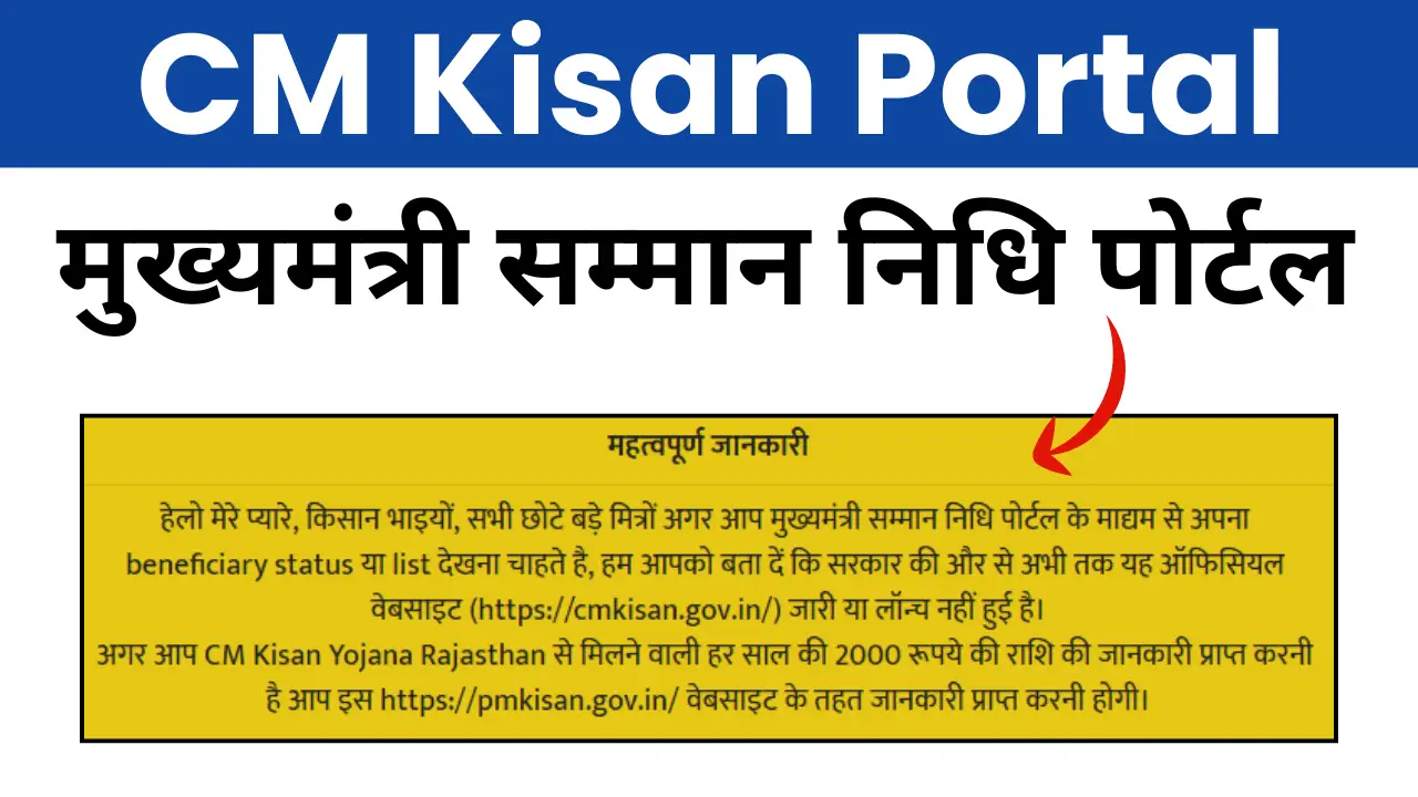 CM kisan.gov.in Status Check